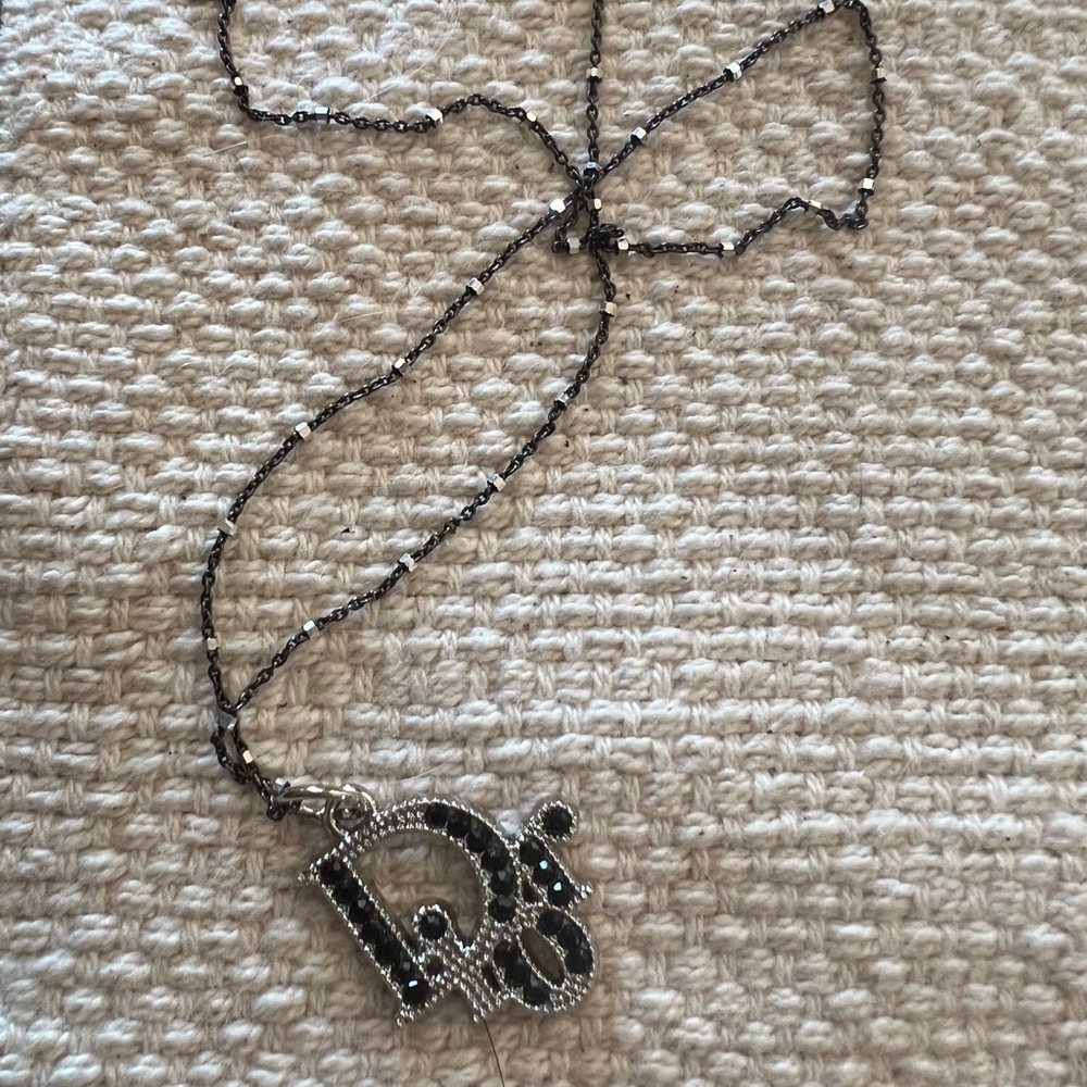 Authentic Silver Toned Zipper Pull Christian Dior… - image 8